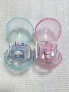サンリオ パッケージミニチュアコレクション ガチャガチャ チャーム 2個セット