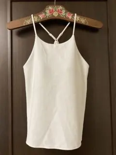 ユニクロ　クレープジャージーブラキャミソール