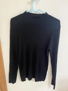 GU ブラック ニット Lサイズ