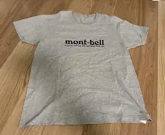 モンベル　mont-bell グレー Tシャツ Mサイズ　コットン100%