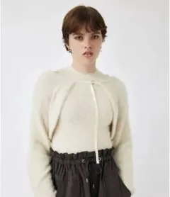 MOUSSY SHAGGY KNIT ボレロ&タンク　laguagem sly