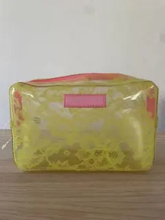 VICTORIA'S SECRET 花柄ポーチ 中型 ヴィクトリアシークレット