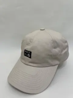 【RVCA】 ベージュ キャップ