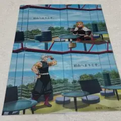 鬼滅の刃 眉山限定 クリアファイル 煉獄 宇髄