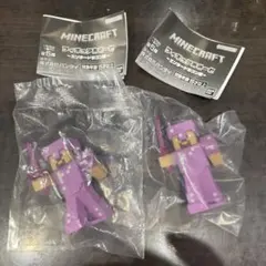 Minecraft マインクラフト フィギュアあそーと スティーブ　2個セット