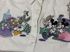 【希少】Disney STORE ビンテージ US 刺繍 ベスト(white)♡のサムネイル