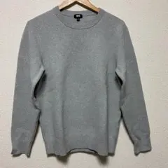 UNIQLO ウォッシャブルストレッチミラノリブクルーネックセーター Mサイズ