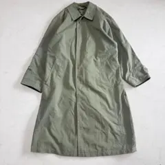 【Valmeline】ステンカラーコート ロングコート 比翼 A4 アウター S