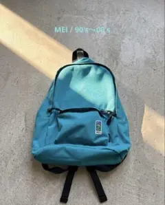 meiのバックパック90年代古着 90s MEI メイ USA製 ヴィンテージ バックパック ブラック リュック
