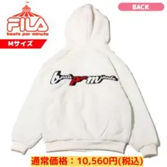 アトモス コラボ FILA × bpm フェイクファー パーカ― ホワイトのサムネイル