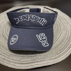 le coq sportif ネイビー バイザー