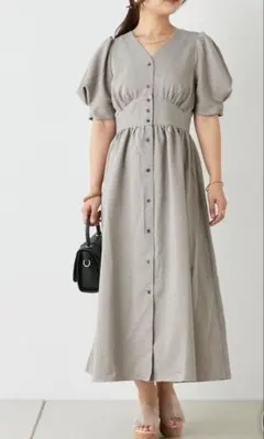 continuer de NICE CLAUP 半袖ワンピース　フリーサイズ