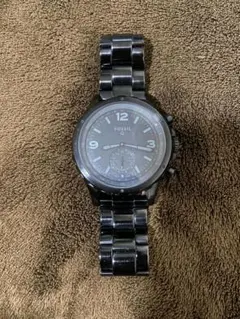FOSSIL Q フォッシル 腕時計 ブラック 電池切れ ジャンク