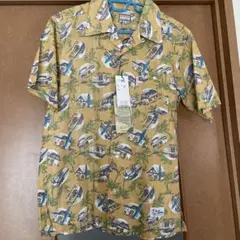 Hawaiian Shirt アロハシャツ Mサイズ イエローのサムネイル