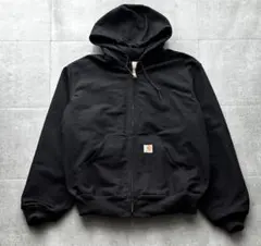 USA製 carhartt 【M】アクティブジャケット ブラック carhartt J140 アクティブジャケット | 黒色 XL-R - 札幌 ビンテージ
