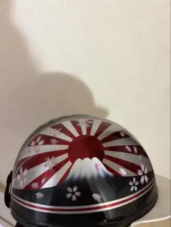 大和魂 富士日章 コルク半 ヘルメット 赤黒コルクのサムネイル