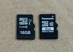 SDHC Class10 マイクロSDカード 8G / 16G 2枚セット