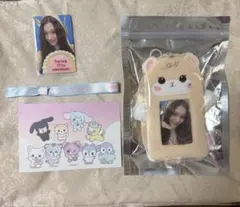 新品TWICE 11周年 ソンス POPUP サナ フォトカードホルダー セット