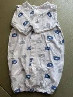 クマ柄 ツーウェイ・ドレスオール 50-70cm