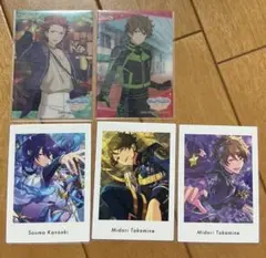 颯馬、紅郎、翠 カード