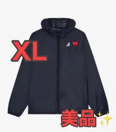 コムデギャルソン　プレイ　ジャンパー　メンズサイズL 2025年最新】PLAY COMME des GARCONS メンズ ナイロンジャケット