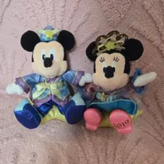 ディズニー　ぬいぐるみバッチ　2019