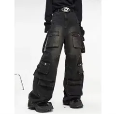 【ksg】デニムパンツ デニム y2kのサムネイル
