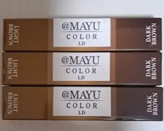 アイブロウマスカラ ライトブラウン＆ダークブラウン✕3本