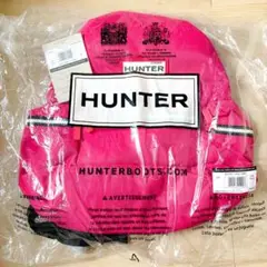 【新品未使用】HUNTER リュック ブライトピンク
