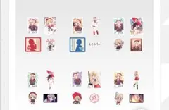 しぐれうい一番くじ　K賞　ステッカー全6種コンプリート