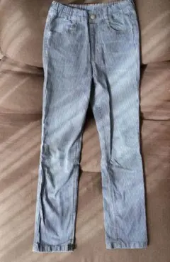 ストライプデニムパンツ 140cm