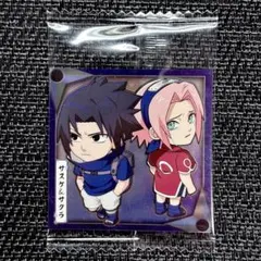 ナルト 疾風伝 忍界シールウエハース vol.5 N ノーマル サスケ＆サクラ①