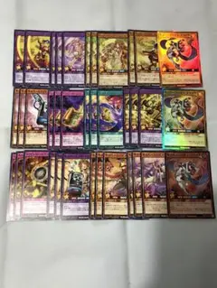 遊戯王ラッシュデュエル サイバースパイス デッキパーツ 37枚セット まとめ売り