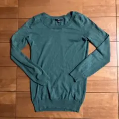 Gap グリーン 長袖ニットセーター XXS