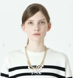 アルアバイル　ゴールドチェーンパールネックレス