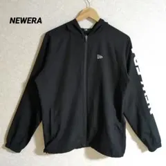 ニューエラ クロスウェア ジャケット ウインドブレーカー 薄手 黒 L