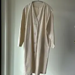 美品⭐︎無印良品　コットンカポックコート婦人ＸＳ～Ｓ・生成