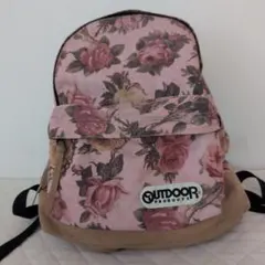 OUTDOOR コラボ earth 花柄 リュックのサムネイル