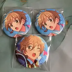 あんスタ　真白友也　イベコレ缶バッジ