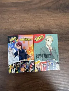 マクドナルドハッピーセット　ヒロアカ&SPY×FAMILY UNO