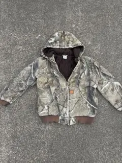 26G24 Carhartt リアルツリー カモ柄 フードジャケット - メルカリ