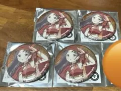 学マス　倉本千奈　缶バッジ4点　アニカフェ　アラビアンver.