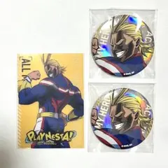 ヒロアカ オールマイト ネスタリゾート神戸 缶バッジ - メルカリ