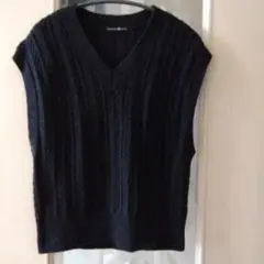 TAKASHIMAYA Vネック ニットベスト