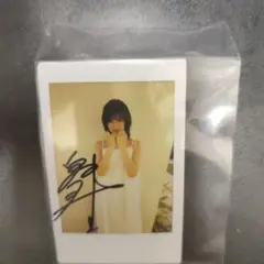 白石聖さん　直筆サイン入りチェキ 白石聖 サイン チェキ ザテレビジョン 直筆 - メルカリ