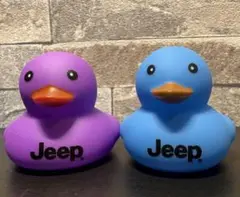 Jeep duck ジープ ダック パープル ブルー ２体 アヒルのサムネイル