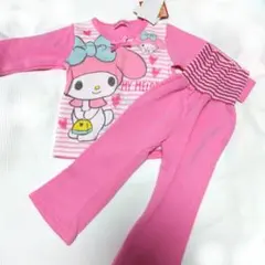 マイメロディ ベビーパジャマ 95cm ピンク