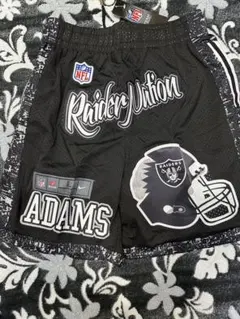 ☆新品☆NFL Raiders ハーフパンツ バスケ　レイダース　レア　輸入 ☆新品☆NFL Raiders ハーフパンツ バスケ レイダース レア 輸入