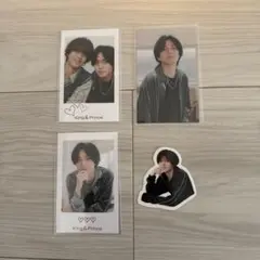 King & Prince 永瀬廉 髙橋海人 チェキ風カード ステッカーシール