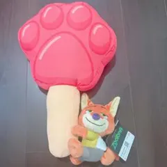 ズートピア ディズニー アイスキャンディーモチーフクッション ニック ぬいぐるみのサムネイル